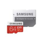 כרטיס זיכרון Samsung EVO Plus Micro SDXC UHS-I 64GB MB-MC64G
