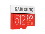 כרטיס זיכרון Samsung EVO Plus Micro SDXC UHS-I 512GB MB-MC512G