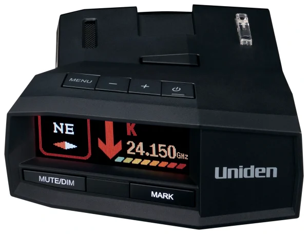 גלאי רדאר UNIDEN R8 PRO iL, מבט מלפנים